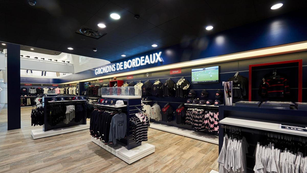 Boutique Girondins stade Bordeaux