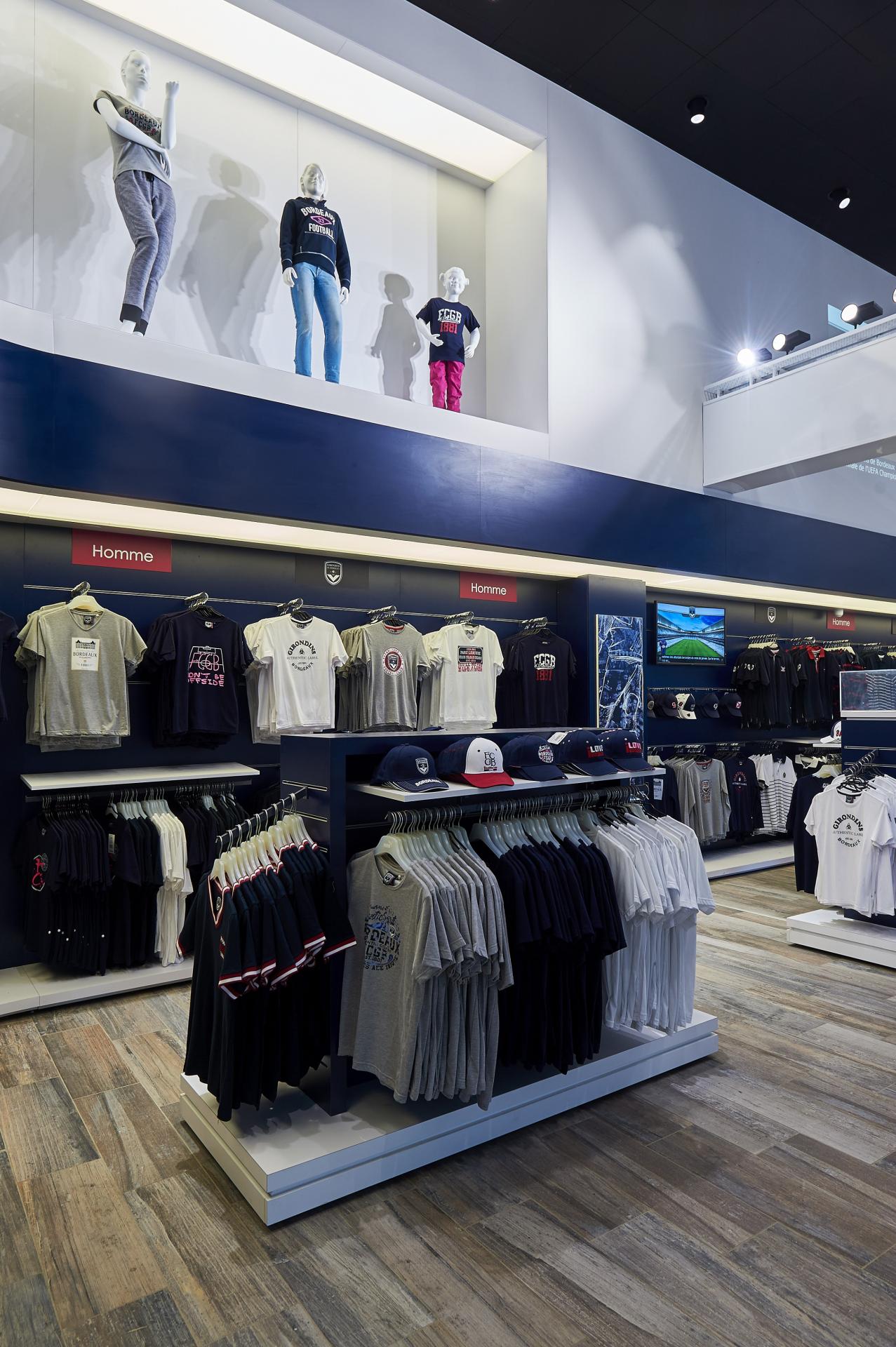 Boutique Girondins stade Bordeaux