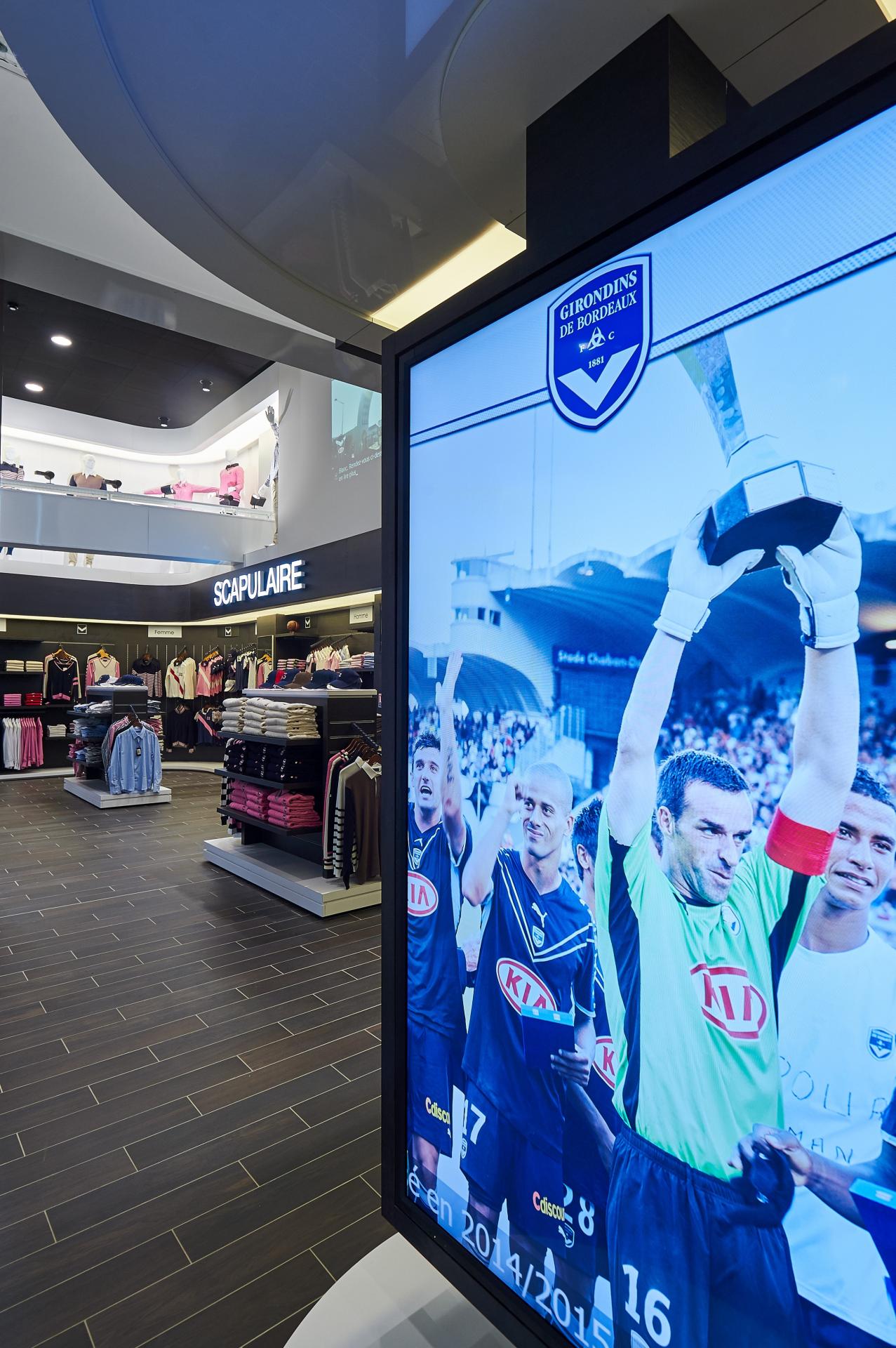 Boutique Girondins stade Bordeaux