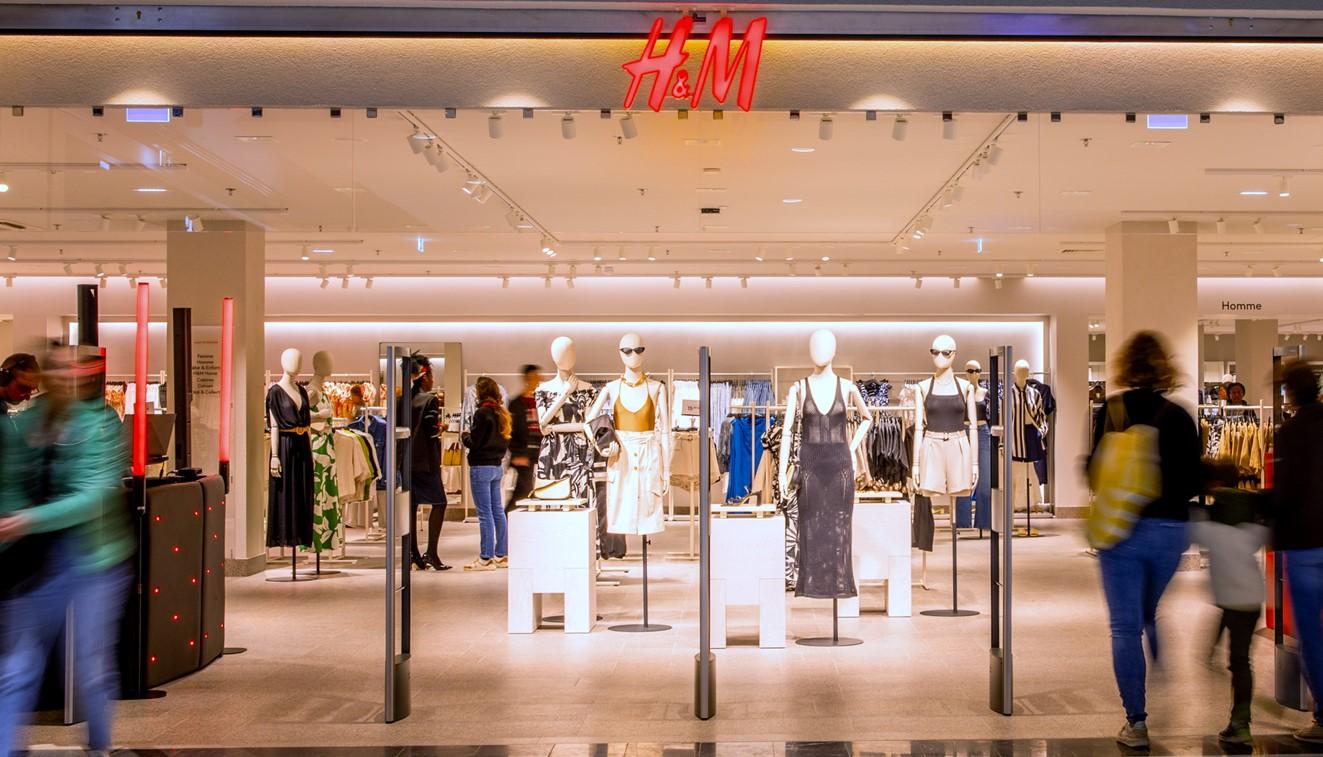 H&M Centre commercial Westifield Parly2